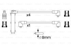 0986356802 - Buji Kablosu (Silikon Set) (B802)