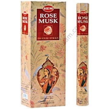 Tütsü Rose Musk 20 Adet Tütsü