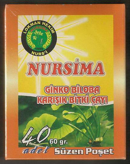 Ginko Blobalı Bitkisel Çay
