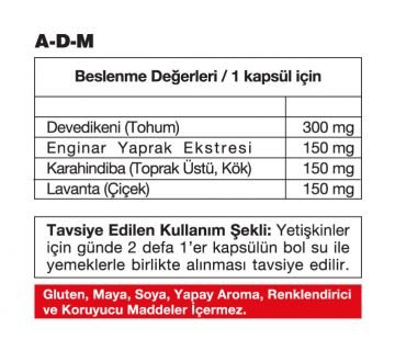 Enginar ve Devedikeni & Karahindiba ADM