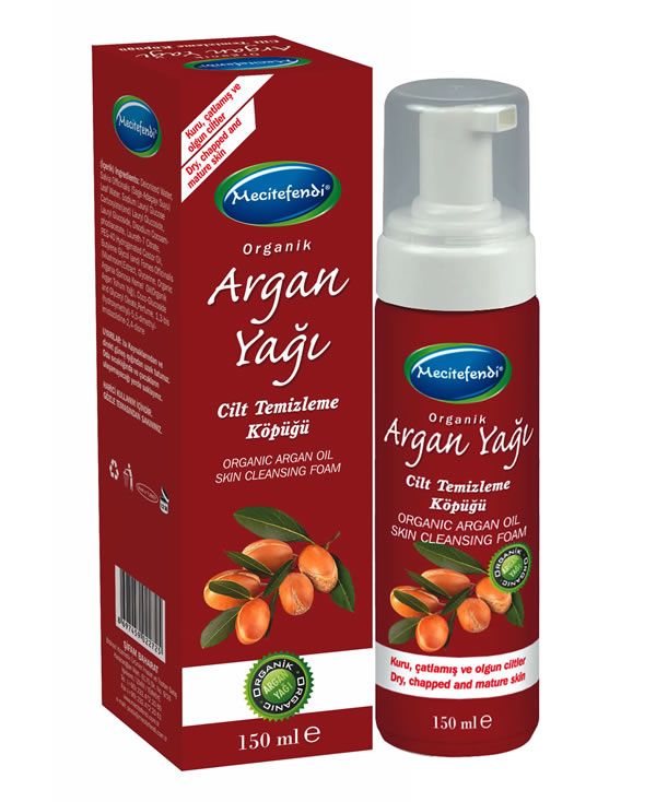 ORGANİK ARGAN YAĞI CİLT TEMİZLEME KÖPÜĞÜ 150ml