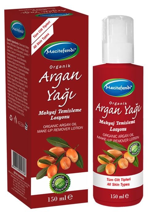 ORGANİK ARGAN YAĞI MAKYAJ TEMİZLEME LOSYONU 150ml