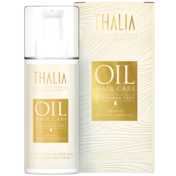 Thalia Organik Argan Yağı ve Jojoba Saç Bakım Yağı