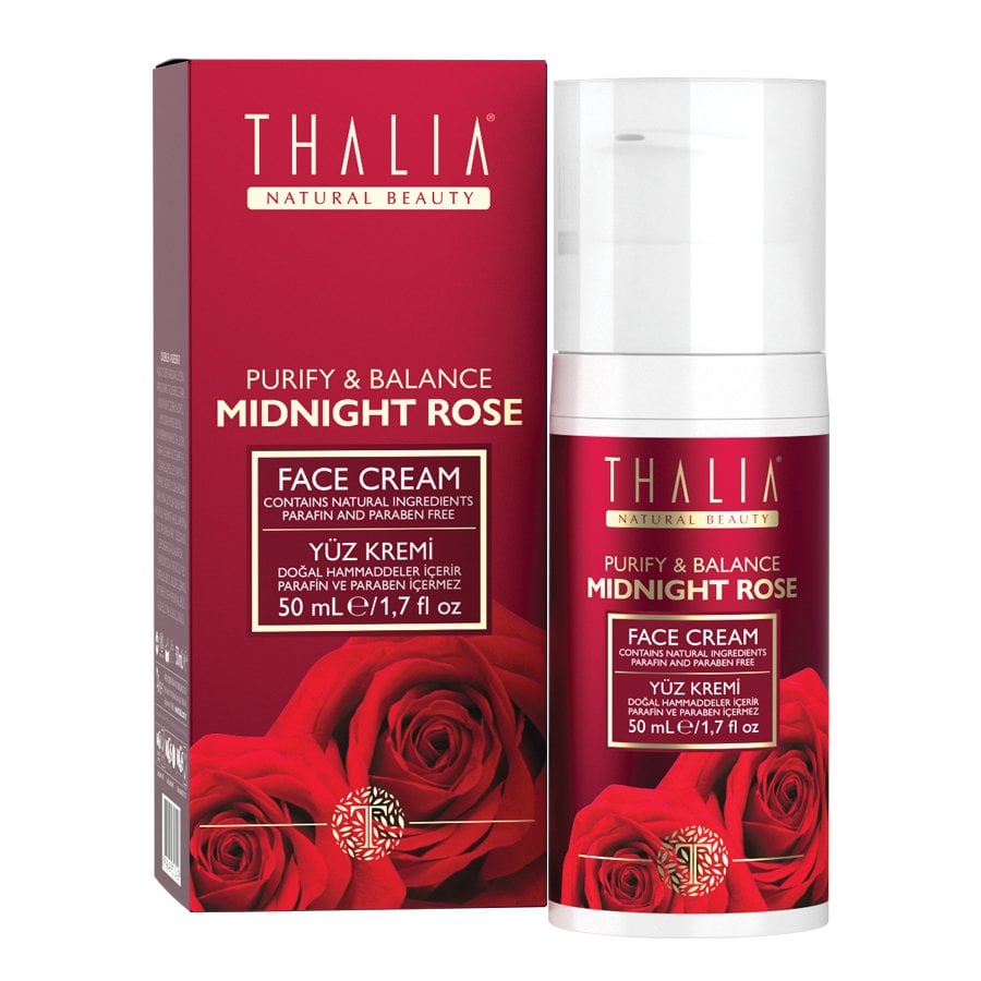 Thalia Midnight Rose Arındırıcı ve Dengeleyici Yüz Kremi 50 ml