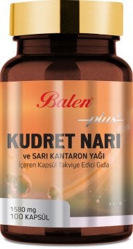 Balen Kudret Narı & Sarı Kantaron Yağı 1580 Mg - 100 Kapsül