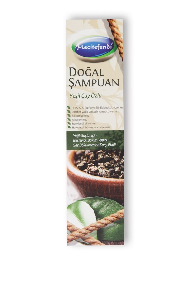 MECITEFENDİ DOĞAL ŞAMPUAN - YEŞİL ÇAY 250 ml