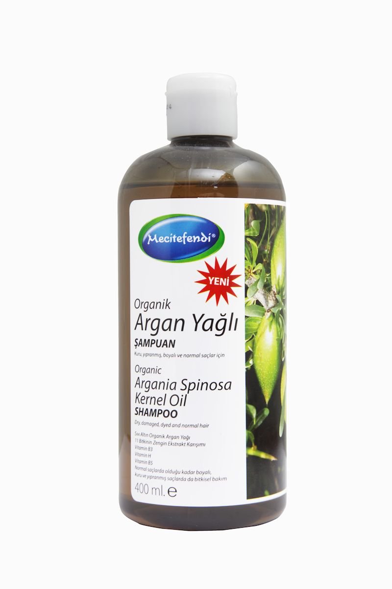 MECİTEFENDİ ORGANİK ARGAN YAĞLI ŞAMPUAN 400 ml