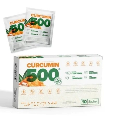 Curcumin 500 10 Şase X 6 Gr