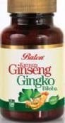 KIRMIZI GİNSENG & GİNKGO BİLOBA TABLET
