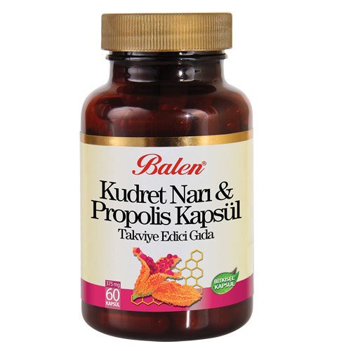 Balen Kudret Narı & Propolis Kapsül 60 x 375 Mg