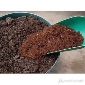 Yüksek Su Tutma Kapasiteli Hindistan Cevizi Lifi Kokopit Coco Peat 4 Kg 70 Lt