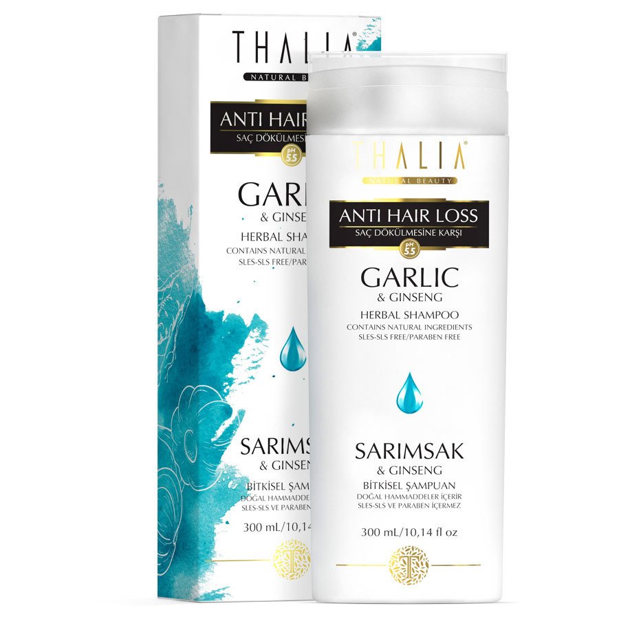 Thalia Sarımsak ve Ginseng Özlü Saç Bakım Şampuanı 300 ML