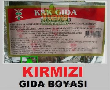 Krk Kırmızı Gıda Boyası