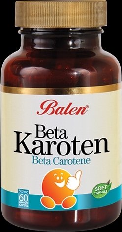 Balen Beta Karoten Yumuşak Kapsül  500 Mg