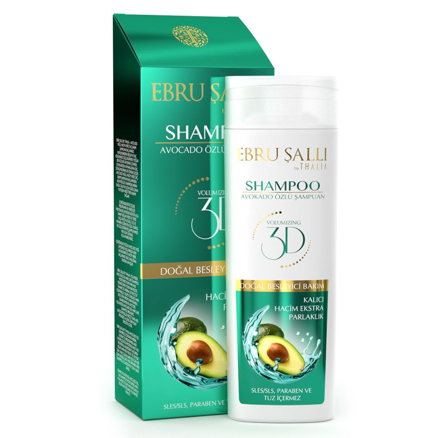 Ebru Şallı Avocado Yağlı Bakım Şampuanı