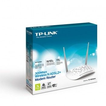 TP-LINK TD-W8961N 4PORT ADSL2+ 300Mbps MODEM/ROUTER
