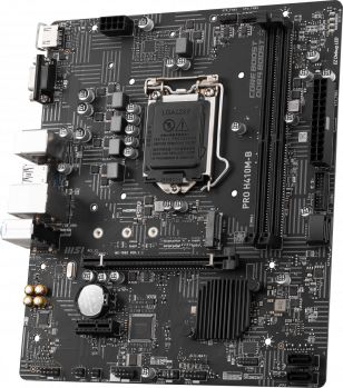 MSI PRO H410M-B 2933Mhz DDR4 M.2 HDMI VGA 1200P