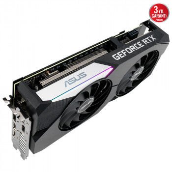 ASUS DUAL-RTX3060TI-O8G-V2 8GB GDDR6 HDMI 256Bit