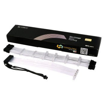 LIAN LI STRIMER 8 PIN RGB OPTİK KABLO ( 8 + 6 + 2 Pin PCI-e Uzatma Kablosu)