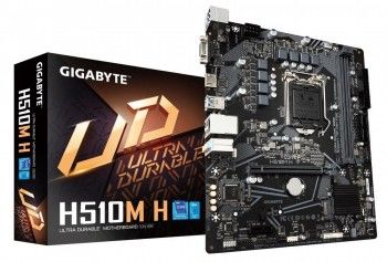 GIGABYTE H510M H 3200Mhz HDMI M.2 mATX 1200p