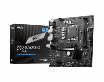 MSI PRO B760M-G DDR4 5333(OC) HDMI M.2 mATX 1700p