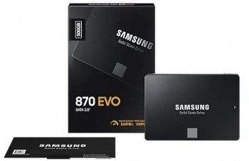500GB SAMSUNG 870 560/530MB/s EVO MZ-77E500BW SSD