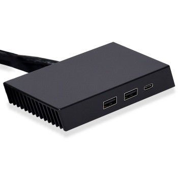 LIAN LI O11D EVO Additional I/O BLACK KIT