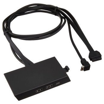 LIAN LI O11D EVO Additional I/O BLACK KIT