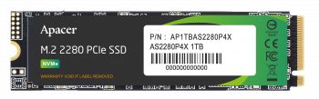 Apacer AS2280P4X-1 1TB 2100-1700 MB/s M.2 PCIe Gen3x4 SSD (AP1TBAS2280P4X-1)