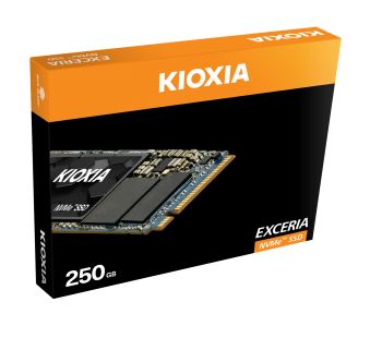 250GB KIOXIA EXCERIA NVMe M.2 3D 1700/1200 MB/sn (LRC10Z250GG8)
