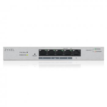ZYXEL GS1200-5HP 5PORT GIGABIT WEB YÖNETİLİR 4PORT POE SWITCH