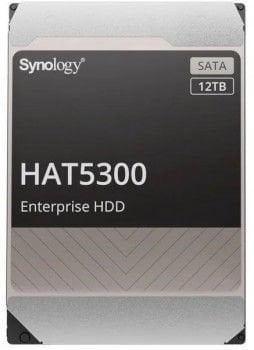 12TB SYNOLOGY HAT5300-12T 7200 256M SİYAH DAHİLİ HD