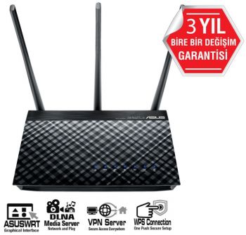 ASUS DSL-AC750 2PORT ADSL/VDSL 750Mbps MODEM/ROUTER