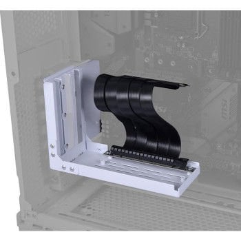 Lian Li O11D EVO PCIe Gen 4.0x16 Riser Kablolu Beyaz Dikey Ekran Kartı Tutucu Kiti