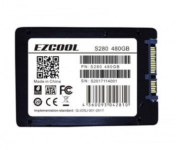 480 GB EZCOOL SSD S280/480GB 3D NAND 2,5'' 560-530 MB/s