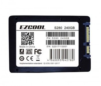 240 GB EZCOOL SSD S280/240GB 3D NAND 2,5'' 560-530 MB/s