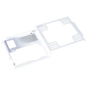 LIAN LI Q58W4 Beyaz Riser Kablolu Mesh Tamperli Cam MINI ITX KASA