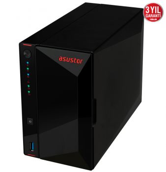 ASUSTOR AS5202T 2 YUVALI 2GB NAS DEPOLAMA ÜNİTESİ