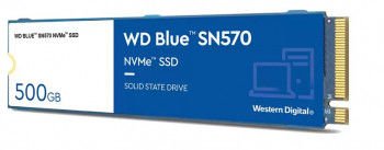 500GB WD BLUE SN570 M.2 NVMe 3500/2300MB/s WDS500G3B0C SSD