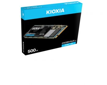 500GB KIOXIA EXCERIA PLUS G2 PCIe M.2 NVMe 3D 3400/3200 MB/s LRD20Z500GG8