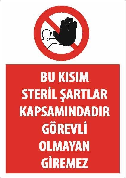 Görevli olmayan giremez