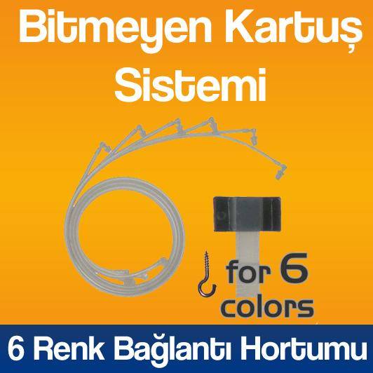 6 Renk Bağlantı Hortumu