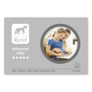 Rovi Advanced Silky (İpek Mat) 10x15 Fotoğraf Kağıdı 260gr - 50 Yaprak