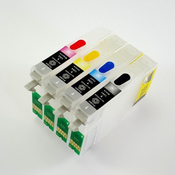 Epson T1291-T1294 Uyumlu Otoreset Çipli Kolay Dolum Kartuşu,
