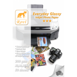 Rovi Everyday Glossy (Parlak) 10x15 Fotoğraf Kağıdı 200gr - 100 Yaprak
