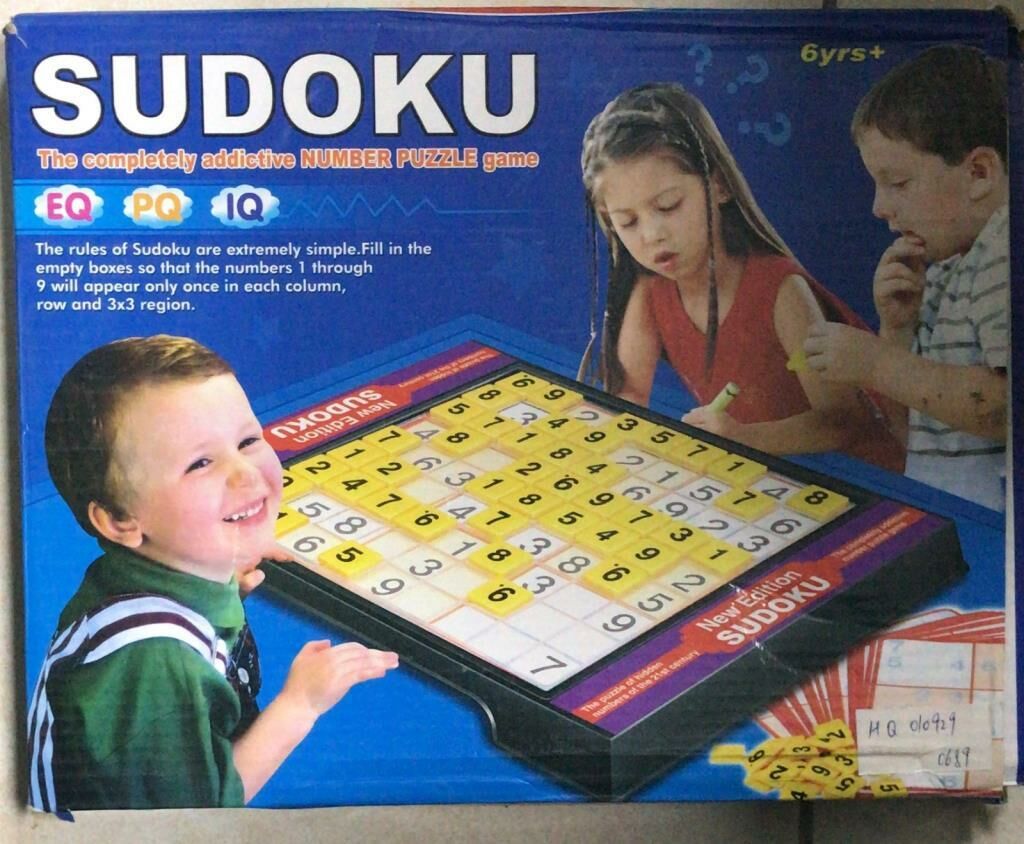 SUDOKU KUTU OYUNU