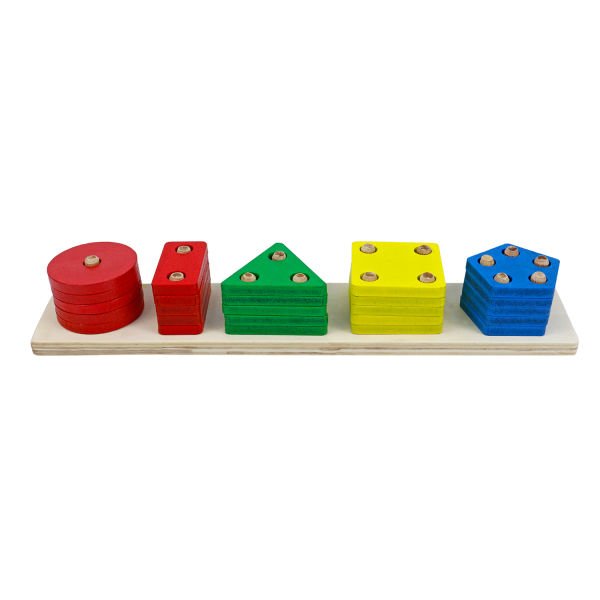 BEŞGENLİ GEOMETRİK ŞEKİLLER