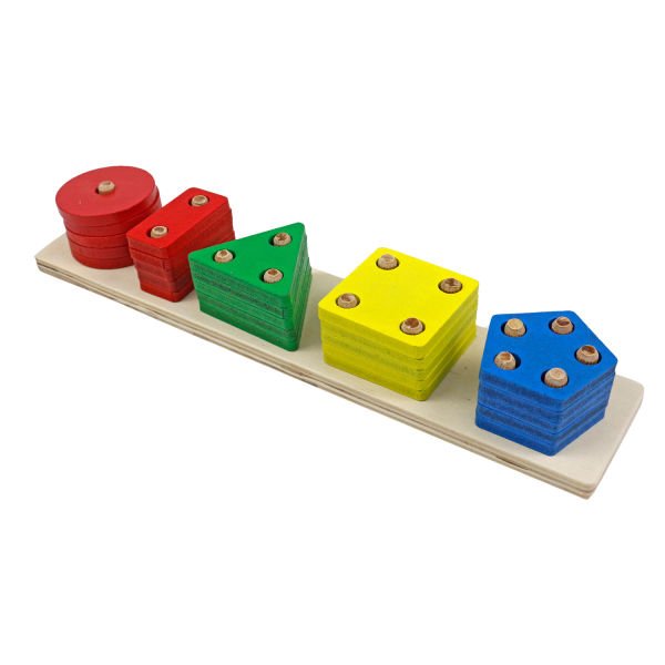 BEŞGENLİ GEOMETRİK ŞEKİLLER