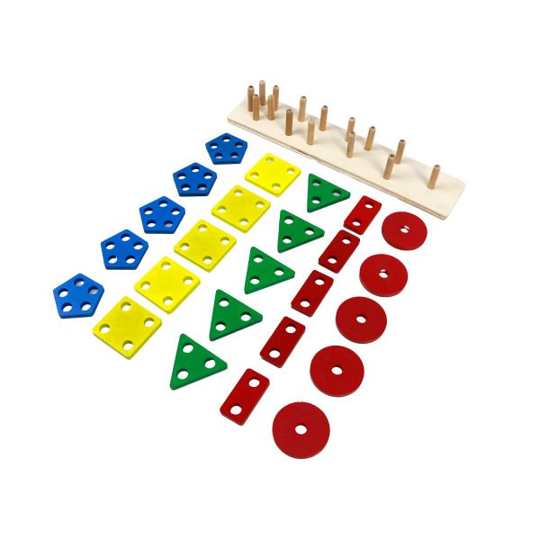 BEŞGENLİ GEOMETRİK ŞEKİLLER