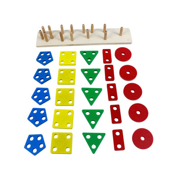 BEŞGENLİ GEOMETRİK ŞEKİLLER